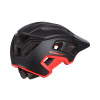 Велосипедный шлем Polisport Mountain Pro, черный, красный, L