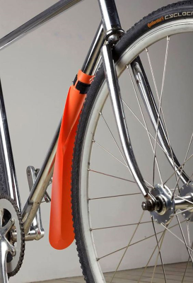 Велосипедное переднее крыло Mini Wings Looong Mudguard CLASSIC, Чёрный