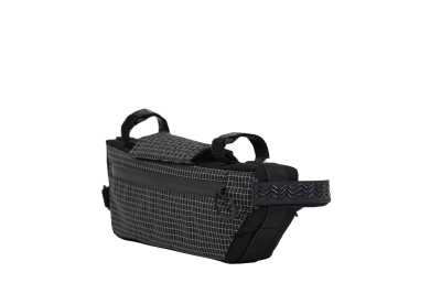 Сумка Велохорошо в раму S, черная в клетку, 38х29х13