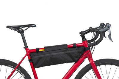 Сумка Велохорошо в раму XL, серая, 54х44х13