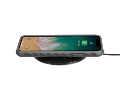 Чехол с креплением для телефона Topeak RideCase для iPhone XR чёрный с серым