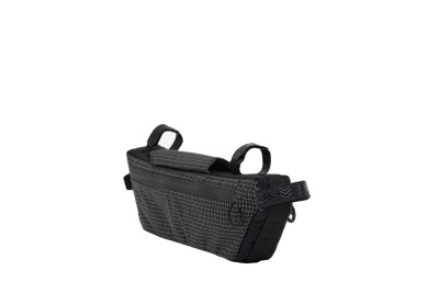 Сумка Велохорошо в раму XL, черная в клетку, 54х44х13