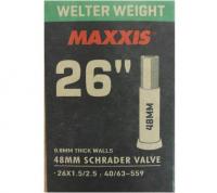 Камера Maxxis Welter Weight 26" x 1.5/2.5 LSV48мм автониппель