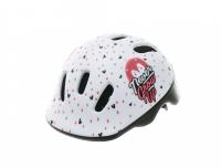 Велосипедный шлем детский Polisport P1 Hoggy, белый/розовый, XXS (44-48)