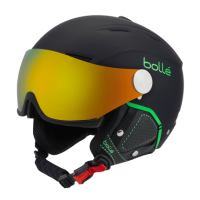 Шлем Bolle Backline Visor Premium Soft Black & Green разные размеры