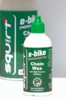 Смазка цепи парафиновая Squirt Chain wax, 100% bio,E-Bike, 120мл.