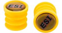 Заглушки руля ESI Logo пластик, желтый