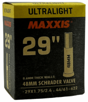 Камера Maxxis ULTRALIGHT 29X1,75/2,4 (44/61-622) 0,6mm SV48 (автониппель)