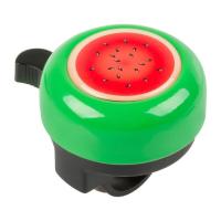 Звонок велосипедный M-Wave, Watermelon Bella 3D, "арбуз", D-55 мм, пластик/сталь