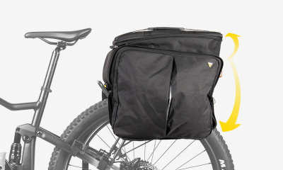 Сумка на багажник Topeak E-Xplorer TrunkBag (MTX 2.0) с отделением для перевозки аккумулятора для электровелосипедов 26 L