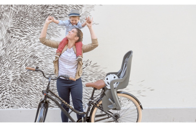 Сиденье детское Polisport Groovy FF белый, синий