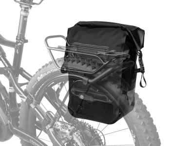 Велосумка на багажник боковая Topeak Pannier Dry Bag 15 л., черная