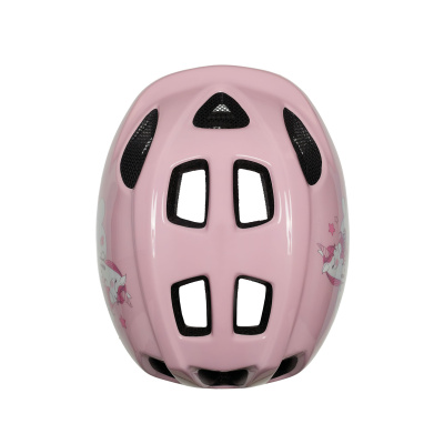 Велосипедный шлем детский Polisport Junior (52-56) Sweet Unicorn, розовый