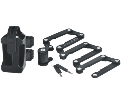 Велосипедный замок складной Kellys Fold / Tough 90, длина 83см, безопасность 10/10