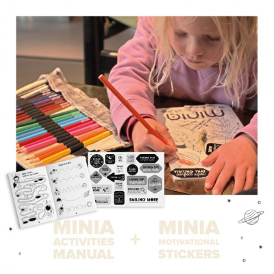 Сиденье детское Polisport Minia FF Moon, Neptune Blue, синий