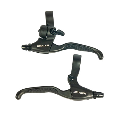 Тормозные ручки ZOOM BL-08 левая со звонком + правая (комплект)