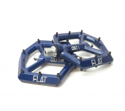 Педали Colt Bikes Flat, синие