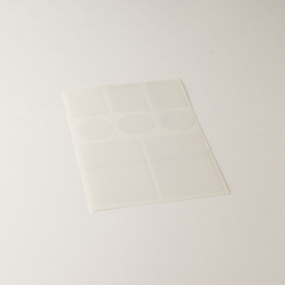 Комплект защитных наклеек "Велоклейка" Mini 150мкм, антигравийная пленка 8шт