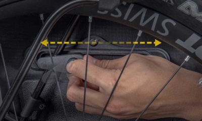 Велосумка на багажник боковая Topeak Pannier Dry Bag 15 л., черная