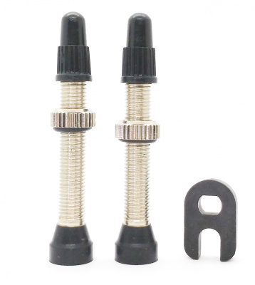 Бескамерный ниппель ColtBikes латунь Presta, 40мм, 2шт.