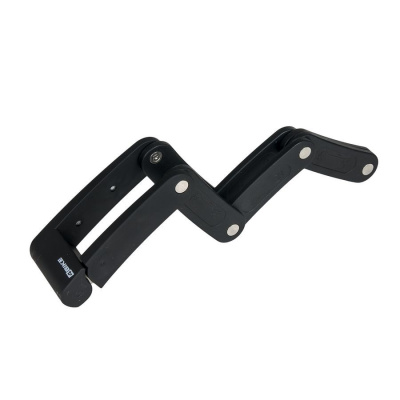 Велозамок противоугонный 4Bike T602, мото/вело, складной, стальной, с ключом, черный