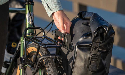 Велосумка на багажник боковая Topeak Pannier Dry Bag 15 л., черная