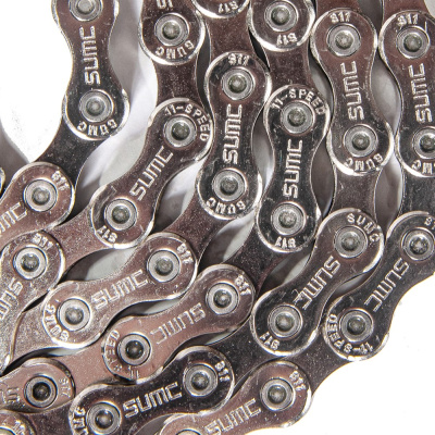 Цепь Sumc - SX11 1/2"x11/128", 11 ск.,116 звеньев, серебристая, с замком SL555R