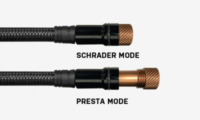 Насос Topeak Mountain 2Stage Digital переменного давления для амортизаторов и колёс.