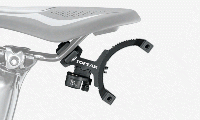 Подседельный держатель аксессуаров Topeak Tri-BackUp Elite, насадка и 2 болона CO2 16гр.