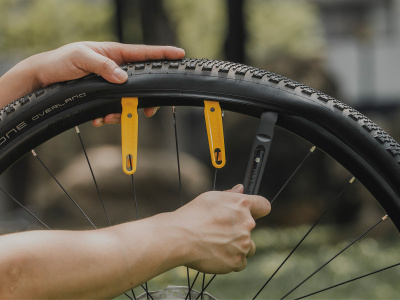 Комплект монтажек 3шт для велошин Topeak Shuttle Lever Pro Комплект монтажек 3шт для велошин Topeak Shuttle Lever Pro