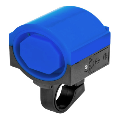 Звонок электрический JY-575, синий, батарейки в комплекте