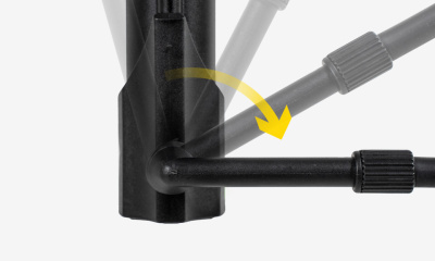 Велонасос Topeak Turbo Morph G, с подножкой и манометром Велонасос Topeak Turbo Morph G, с подножкой и манометром