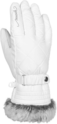 Перчатки женские Reusch Marle white / silver