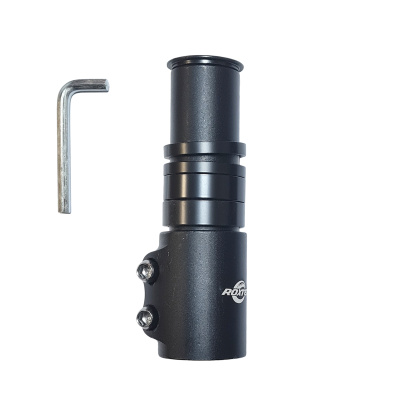 Удлинитель штока вилки, алюминий, 1 1/8"x124мм