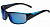 Очки солнцезащитные Bolle Keelback Shiny Black or blue /blue translucent Polarized , р. M
