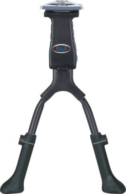 Подножка телескопическая, двойная, алюминий, для 26”-28”