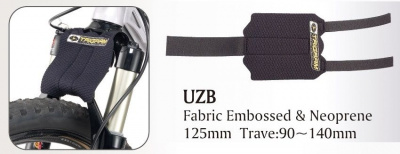 Trigram "слюнявчик" на гариллу, 90x140мм, неопрен, чёрная NTB98530