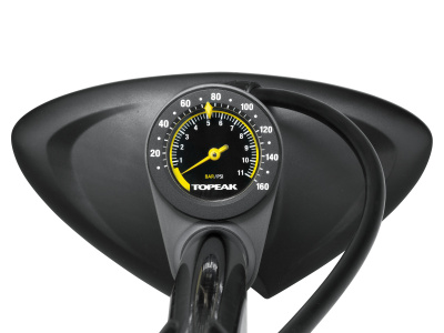 Насос напольный Topeak Joeblow Max HP Floor Pump, чёрный