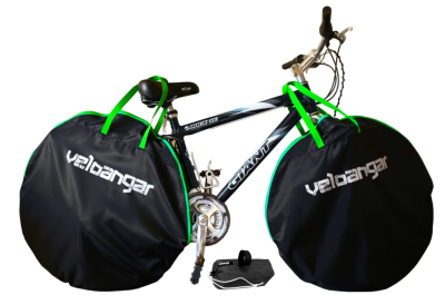 Велоангар №55 комплект чехлов для колёс велосипеда, разные цветы Велоангар №55 комплект чехлов для колёс велосипеда, разные цветы