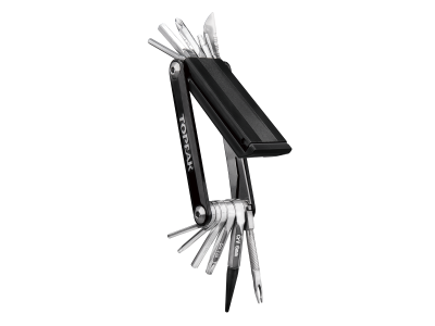 Мультитул Topeak Tubi 18 функций, набор для ремонта бескамерных покрышек, чёрный