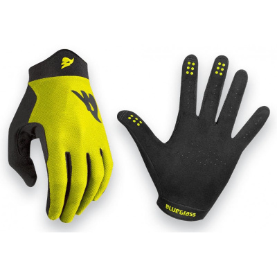 Летние велоперчатки Bluegrass Union Fluo Yellow, L