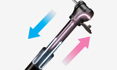 Насос Topeak ROADIE TT Mini Twin Turbo насос двойной 160PSI/ 11BAR, чёрный