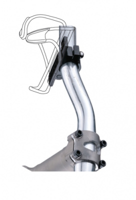 Адаптер для флягодержателя на руль Massload CL-D13 Ø22-25,4мм алюминий, чёрный