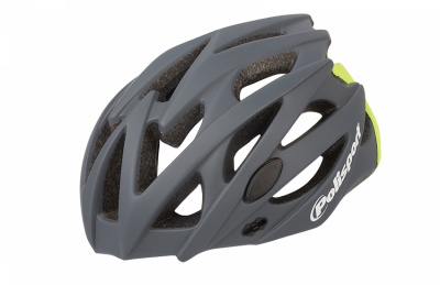 Велосипедный шлем Polisport Twig M/L, серый с жёлтым