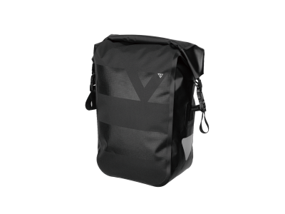 Велосумка на багажник боковая Topeak Pannier Dry Bag 15 л., черная