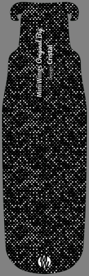 Велосипедное крыло Mini Wings Original Big CRISTAL, Чёрный