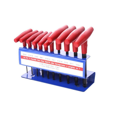 Набор Т-образных шестигранников Kenli KL-9807T 10шт. в подвесе