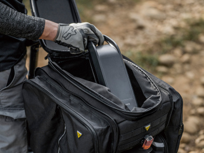 Сумка на багажник Topeak E-Xplorer TrunkBag (MTX 2.0) с отделением для перевозки аккумулятора для электровелосипедов 26 L