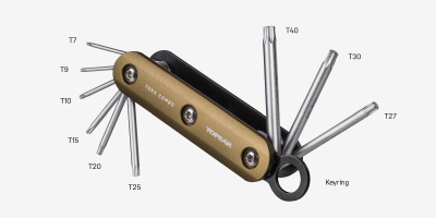 Набор высокопрочных торксов Topeak Torx Combo Набор высокопрочных торксов Topeak Torx Combo