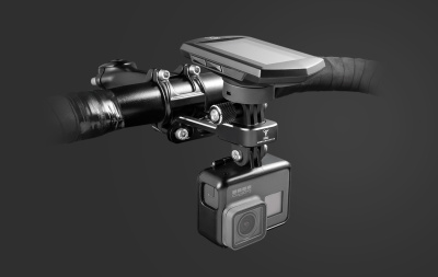 Крепление Gaciron H12 для телефона, велокомпьютера Garmin, фары и экшен-камеры